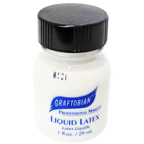 Graftobian Liquid Latex SFX Makeup - Professional Skin Safe Adhesive for Special Effects and Body FX, For Theatrical Stage, Cosplay, and Halloween...