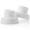 Evenflo Feeding Breast Pump Adapter to Balance Plus Wide Neck Baby Bottle (Pack of 2), White (5142112)...