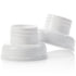 Evenflo Feeding Breast Pump Adapter to Balance Plus Wide Neck Baby Bottle (Pack of 2), White (5142112)...
