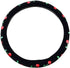 Automotive Cherry Car Accessory Embroidery Cute Women Handmade 15 inch Car Steering Wheel Cover (Green)...