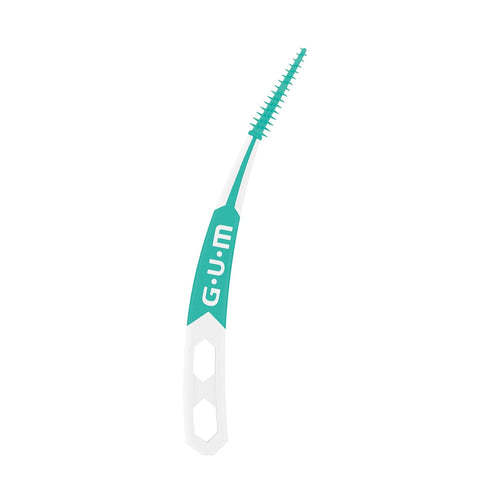 GUM Soft-Picks Advanced, Easy to Use Dental Picks for Teeth Cleaning Health, Disposable Interdental Brushes with Convenient Carry Case, Dentist Re...