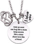 Melix Home Aunt Necklace Auntie Gift I Love You Charm Gifts for Aunts From Niece Nephew...