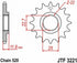 JT Sprockets JTF3221.12 12T Steel Front Sprocket...