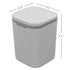 Recycled Tiny Desktop Trash Can, Car Waste Can, 0.5 Gallon (Gray)...