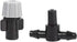 Drip Irrigation Kit, 20Pcs Adjustable Sprinkler Drip Irrigation Mister Heads with Tee Joints, Watering System for Garden Lawn Farm...