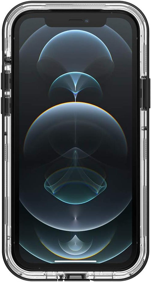 LifeProof NEXT SERIES Case for iPhone 12 & iPhone 12 Pro - BLACK CRYSTAL (CLEAR/BLACK)...