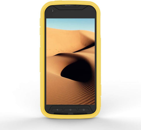 Compatible with/Replacement for Durable Slim Flex Case for Kyocera DuraForce Pro, Phone Models E6810, E6820 and E6830 (Yellow)...