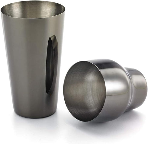 Barfly Cocktail Shaker Set, 24oz (700 ml), Gun Metal Black...