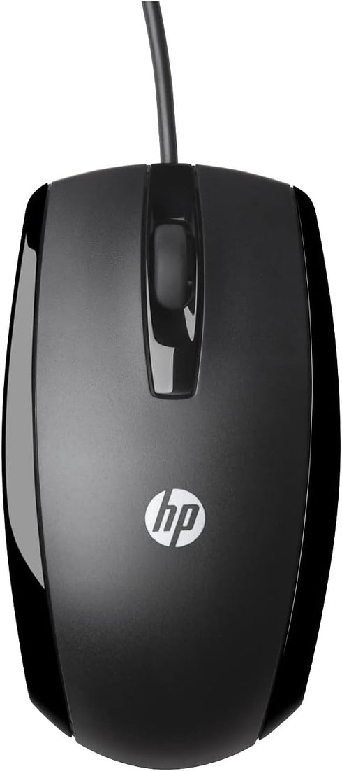 HP X500 - Wired USB Mouse for Windows PC Desktop, Laptop, Notebook, Mac, computerand Chromebook, for Righty or Lefty Use (E5E76AA#ABA),Black...