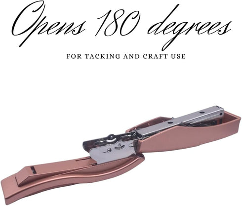 30 Sheet Capacity Rose Gold Stapler...
