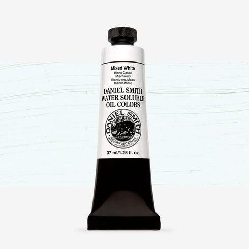 Daniel Smith Water Soluble Oil Color Paint, 37ml Tube, Mixed White, 284390012...