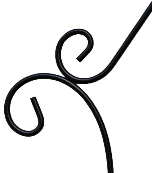 Iron Hanging Display Stand Art Holder Easel Photo Holder Industrial Style Metal Stand for Books Bowls or Platters (2 Pack 15.75"*9.84", Black)...