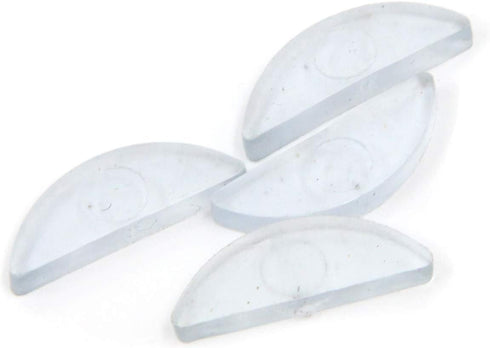 MY MIRONEY Zinc Alloy Mirror Clips 4Pcs Floating Glass Clip Clamps Holder Round Shape Wall-Mounted Mirrors Bracket Bathroom Mirrors Supporting She...