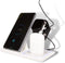 Qi Wireless Fast Charging Stand 3 in 1 Fast Wireless Charger Compatible with Multi-Devices W/Wall Connector...