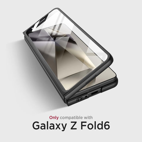 Miimall Slim Fit Case for Samsung Galaxy Z Fold 6 Case with Screen Protector, Ultra Thin Z Fold 6 Case, Lightweight Hard PC Cover Phone Cases for ...