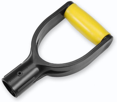 Plastic Spade Handle Shovel D Grip Handle, 32mm Inner Diameter Spade Snow Shovel Handle, Spade Snow Scoop Digging Raking Tools Hand Protect Garden...