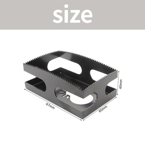 Square Slot Cutter 1-Step Stainless Steel Oscillating Tool Blade for Electrical Box Drywall Outlet Cutout oscillating Tool Outlet Box Cutter Ideal...