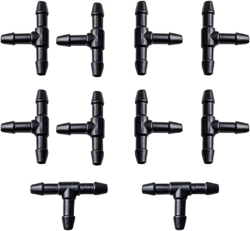Windshield Washer Hose Connector, OTUAYAUTO Universal Windshield Wiper Hose T Connector (pack of 10)...