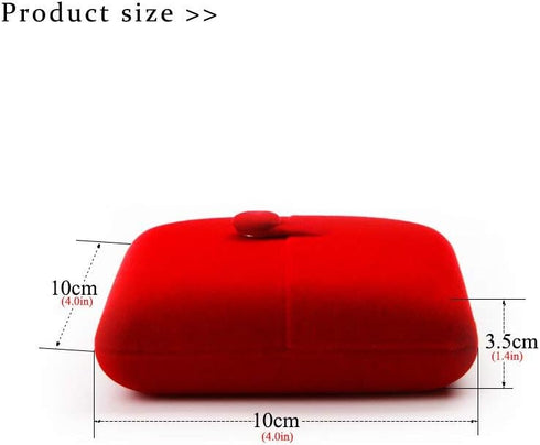 Oirlv Multifunctional Jewelry Box Velvet Pendant Necklace Gift Box Storage Case...