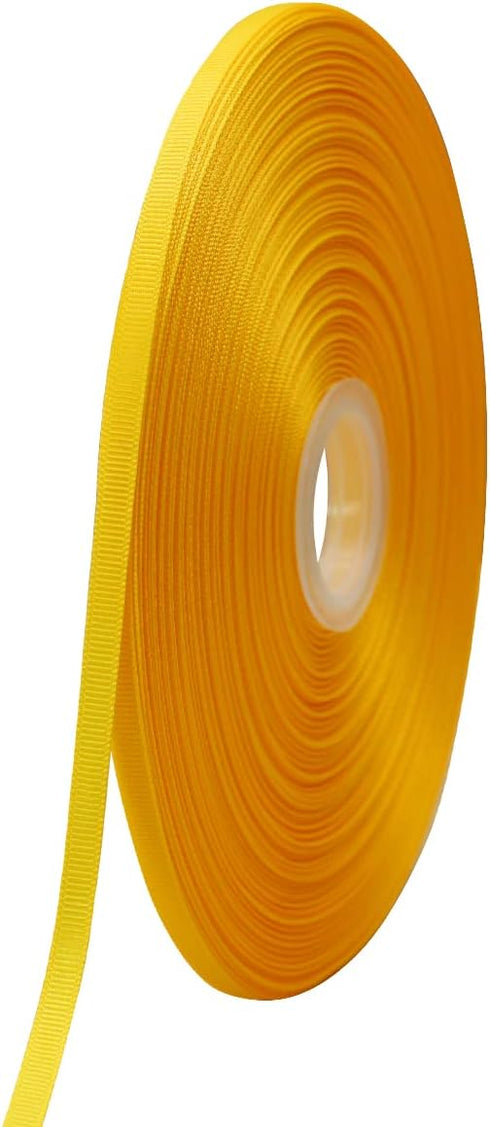 Jesep One Roll 100 Yards Soild Grosgrain Ribbon Boutique Gift Wrapping Package Ribbon, DIY Crafts Bow Hair Headband Accessories Assorted Ribbon #6...