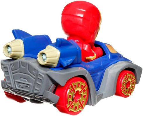 Hot Wheels RacerVerse Die-Cast Vehicle with Iron Man Driver 1:64 Scale...