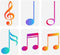 FINGERINSPIRE 6 Pcs Music Painting Stencil 8.3x11.7inch Reusable 6 Styles Musical Notes Pattern Drawing Template DIY Art Music Notation Decoration...