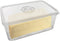 Cheese Container Airtight with Time Recording - Cheese Storage Container for Fridge Cream Cheese Sliced Cheese Cheddar Container Cheese Box with L...