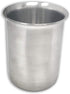 Stainless Steel Beaker with Rim - Low-Form Beakers for Science - Industrial-Grade Chemistry Lab Equipment, High Heat Tolerance - Scientific Labora...