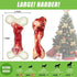 Dog Toys for Aggressive Chewers, Indestructible Large Dogs,Real Bacon Flavored,Dog Chew Toy Bones Medium/Large Breed Dogs,Best to Keep Them Busy (...