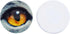 8MM 100PCS Owl Snake Lizard Animal Eyes Glass Cabochon for Clay Doll Making Sculptures Props Craft Jewelry DIY Findings 0.31inches...
