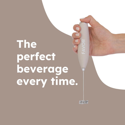 Double Coil Milk Frother Hand Mixer, Stainless Steel Electric Whisk for Coffee, Matcha, Protein & More, Battery Operated, Easy to Clean, Includes ...