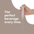 Double Coil Milk Frother Hand Mixer, Stainless Steel Electric Whisk for Coffee, Matcha, Protein & More, Battery Operated, Easy to Clean, Includes ...