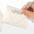 LUXPaper 4Bar A1 Contour Flap Invitation Envelopes | 3 5/8" x 5 1/8" | Quartz Metallic | 80lb. Text | 50 Qty...