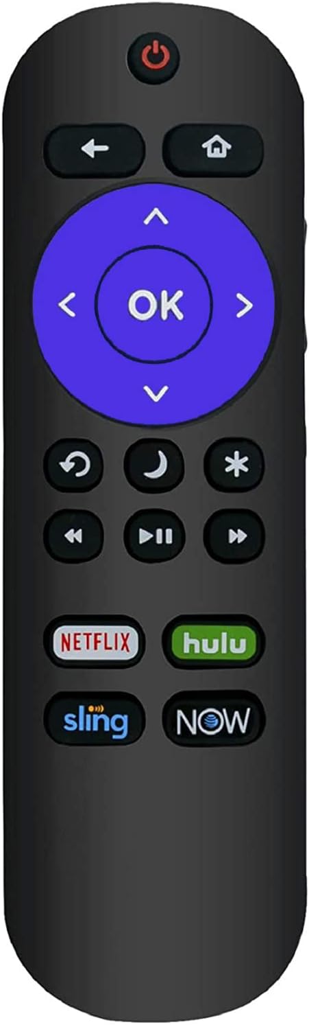Universal Remote Control Compatible with All Hisense-Roku TV & Sharp-Roku TV Remote, No Setup Required...