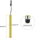 MECCANIXITY 2pcs Metal Phone Touch Screen Pen Metallic Phone Stylus Pen Aluminum Alloy Mini Capacitive Pens Universal with Cover, Yellow...