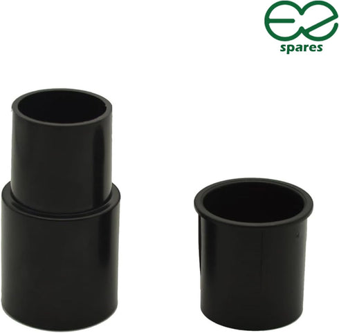 EZ SPARES 35mm to32mm & 32mm to35mm Vacuum Hose, Adapter Kit Compatible with Normal round interface Vacuum Cleaner Plastic Adaptor(2Pcs)...