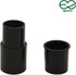 EZ SPARES 35mm to32mm & 32mm to35mm Vacuum Hose, Adapter Kit Compatible with Normal round interface Vacuum Cleaner Plastic Adaptor(2Pcs)...