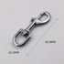 3 Pcs Swivel Snap Hooks Metal Dog Leash Clasp Spring Keychain Clip Swivel Pet Buckle Joints Trigger Clips for Linking Collar...