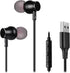 USB Earbuds for Computer, in-Ear USB Headphones with Microphone & 1.8M Long Cord, USB-A Headset Compatible with Laptop, Desktop PC, Notebook, Chro...