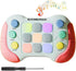 Upgraded Quick Push Game Fidget Toys for Kids, 5 Modes Light Up Flashing Handheld Game for Teens Adults, Electronic Quick Push Buttons Gamepad, Bi...