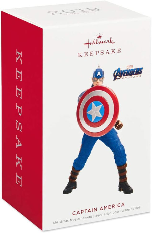 Hallmark Marvel Studios Avengers: Endgame Captain America Ornament Movies & TV; Superheroes...