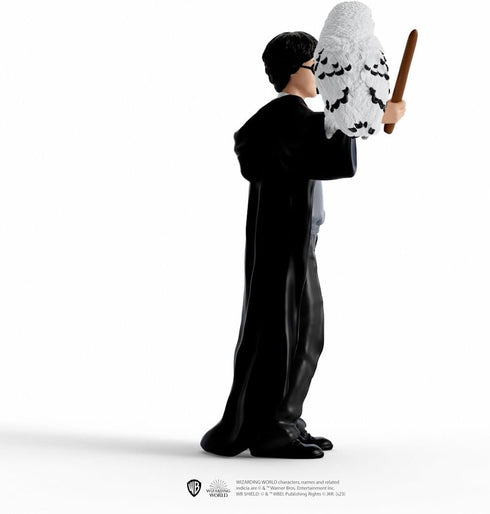 Schleich Wizarding World of Harry Potter 2-Piece Set with Harry Potter & Hedwig Collectible Figurines for Kids Ages 6+...