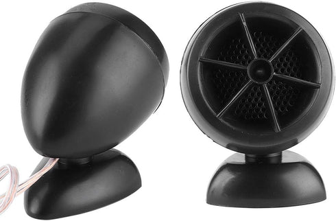 Aramox Car Speaker,1200W 12V Mini Tweeter Horn Music Dome Loudspeaker Universal for Car (Black)......