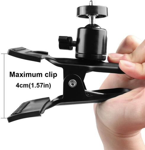 Mr.Power Guitar Bass Head Phone Holder Live Broadcast Bracket Clip Compatible with iPhone, Compatible with Samsung Smart Phones (Guitar Head Phone...