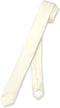 Vesuvio Napoli Narrow NeckTie Extra Skinny CREAM Color Men's Thin 1.5" Neck Tie...