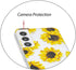 Phone Case Compatible with Galaxy S22 Case,Clear Sunflower Pattern Cute Floral Case Soft TPU Back Cover for Samsung Galaxy S22 6.1 Inch...