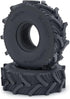 RCHUBAM 4PCS 1.0" Micro Crawler Tires Rubber Mud Tires for 1/18 TRX4M 1/24 Axial SCX24 90081 AXI00001 AXI00002 AXI00005 AXI00006 RC Crawler Car (6...