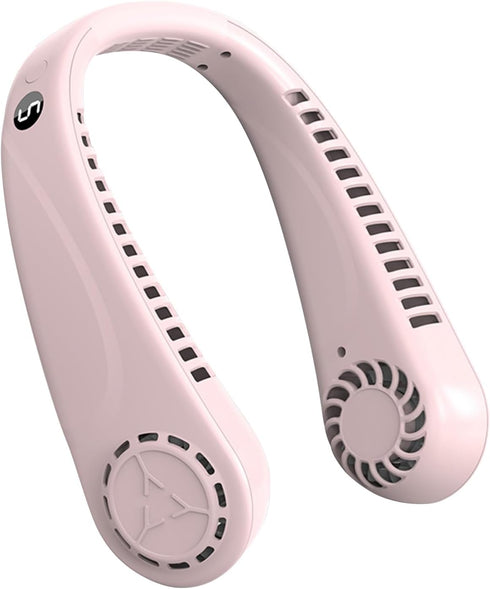 Portable Bladeless Hanging Neck Fans with Screen Display and 5 Speeds Levels, USB Rechargeable, 360° Cooling Wearable Personal Fan for Work Travel...