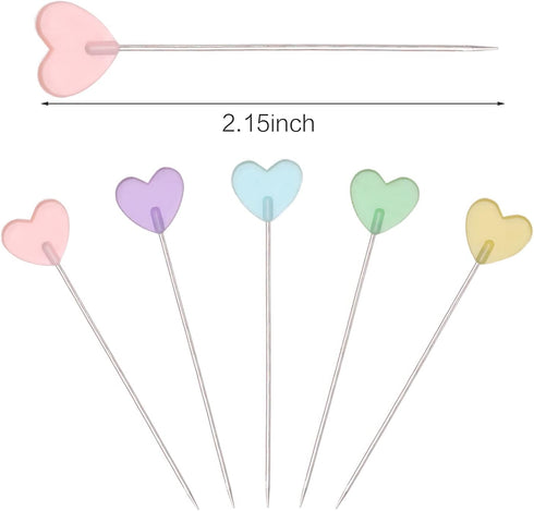 Elisel 200 pcs Multicolor Straight Pins Straight Quilting Pins Craft Positioning Pins Fixed Sewing Marker Needle for Crafting Dressmaker and Other...
