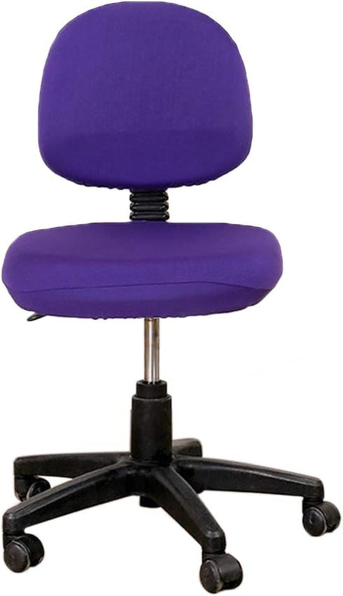 TOPINCN Office Computer Chair Covers, Split Stretchable Seat Cover Universal Split Rotating Swivel Chair Slipcover Protector 2 Piece, Office Chair...